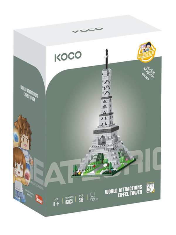 Koco Stavebnice mini Eiffelova věž